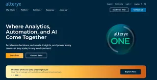 Prescriptive Analytics Tools-Alteryx