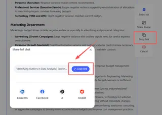Step four: generate an actionable insight report