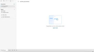 Screenshot of Tableau interface showing available sheets. 3