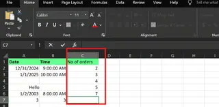 data for calculating named ranges in excel 6