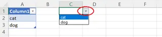 How to open a drop-down list in an Excel cell for selecting the value you need. 5
