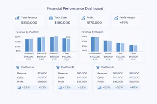 Multi-Platform Financial Overview Dashboard