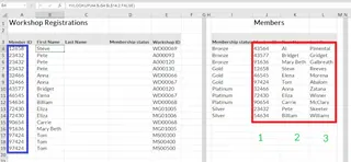 Using VLOOKUP to find a value in another table