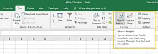 Excel What-If Analysis Tools