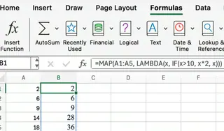 Excel LAMBDA combined with MAP 7