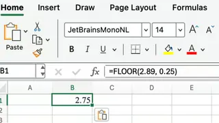 Excel FLOOR function used for pricing 3