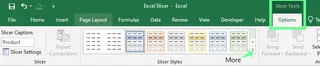 Style your slicer appearance in Excel 6