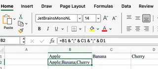 manually adding in delimiters 3
