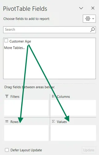 피벗 테이블 사용자 지정 6