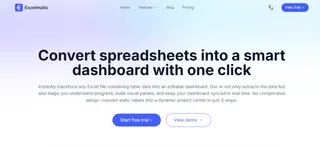 Excelmatic: the AI Dashboard Generator