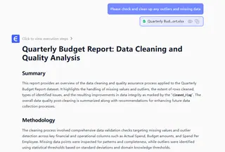 Second step: connect and prepare the data