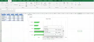 Select the dates on the chart and change the format back to 
