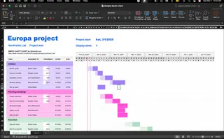 How to Make a Gantt Chart in Excel Template 11