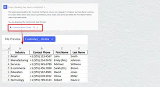 Name Separation Results