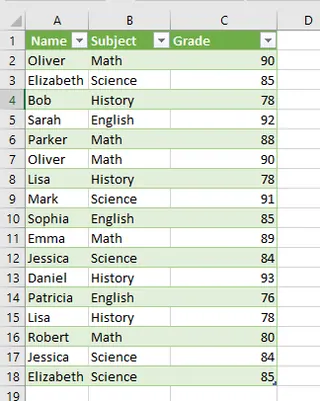 Power Query result 20