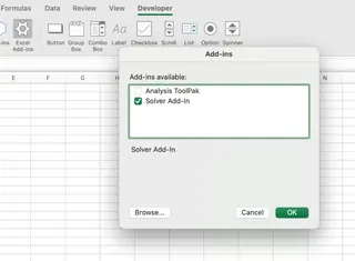 Excel Developer Tab 3