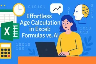 Effortless Age Calculation in Excel: Formulas vs. AI
