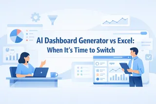 AI Dashboard Generator vs Excel: When It’s Time to Switch