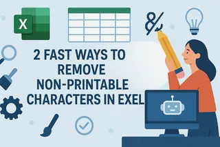 2 Fast Ways to Remove Non-Printable Characters in Excel