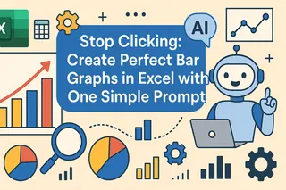 Stop Clicking: Create Perfect Bar Graphs in Excel with One Simple Prompt