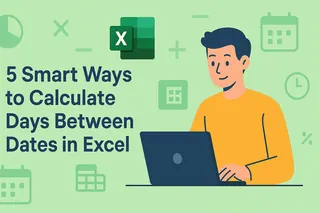 5 Smart Ways to Calculate Days Between Dates in Excel