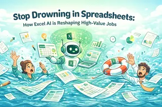 Stop Drowning in Spreadsheets: How Excel AI is Reshaping High-Value Jobs