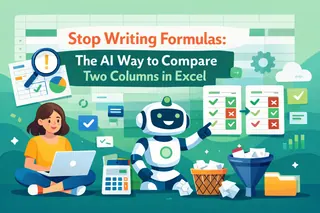 Stop Writing Formulas: The AI Way to Compare Two Columns in Excel