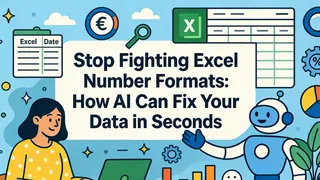 Stop Fighting Excel Number Formats: How AI Can Fix Your Data in Seconds