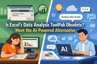 Is Excel's Data Analysis ToolPak Obsolete? Meet the AI-Powered Alternative