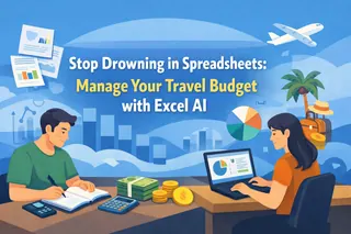 Stop Drowning in Spreadsheets: Manage Your Travel Budget with Excel AI