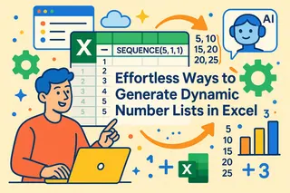 Effortless Ways to Generate Dynamic Number Lists in Excel
