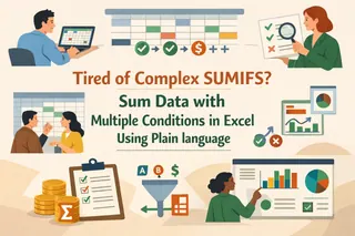 Tired of Complex SUMIFS? Sum Data with Multiple Conditions in Excel Using Plain language