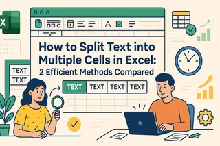 How to Split Text into Multiple Cells in Excel: 2 Efficient Methods Compared