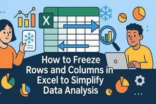 How to Freeze Rows and Columns in Excel to Simplify Data Analysis