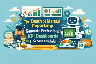 The Death of Manual Reporting: Generate Professional KPI Dashboards in Seconds with AI