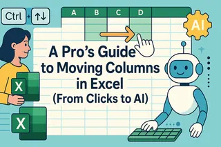A Pro's Guide to Moving Columns in Excel (From Clicks to AI)