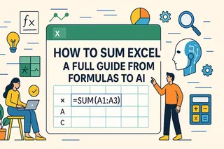 Comment additionner dans Excel : Guide complet des formules à l'IA