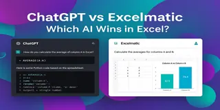Excelmatic vs ChatGPT: Which AI Assistant Works Better for Excel Analysis?