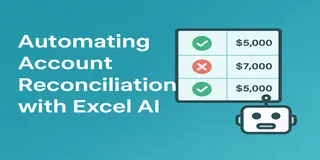How I Reconcile Financial Records Faster with Excel AI — No More Manual Matching