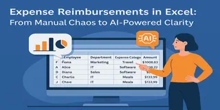 Expense Reimbursements in Excel: From Manual Chaos to AI-Powered Clarity