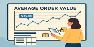 Track Your Average Order Value with Excel AI Line Charts