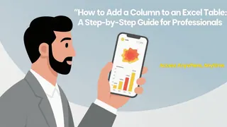 How to Add a Column to an Excel Table: A Step-by-Step Guide for Professionals