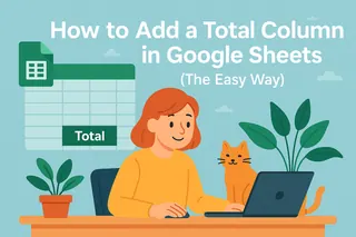 How to Add a Total Column in Google Sheets (The Easy Way)