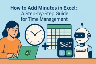 Comment ajouter des minutes dans Excel : Guide étape par étape pour la gestion du temps
