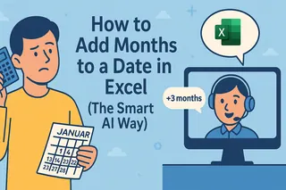 Comment ajouter des mois à une date dans Excel (la méthode intelligente avec IA)