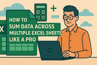 How to Sum Data Across Multiple Excel Sheets Like a Pro