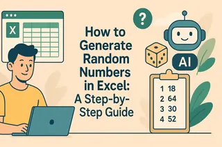 How to Generate Random Numbers in Excel: A Step-by-Step Guide