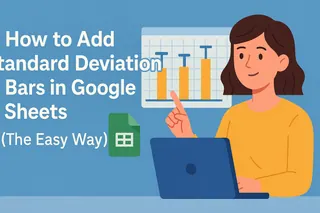 How to Add Standard Deviation Bars in Google Sheets (The Easy Way)