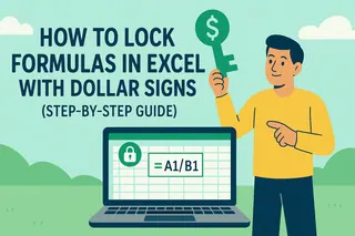How to Lock Formulas in Excel with Dollar Signs (Step-by-Step Guide)