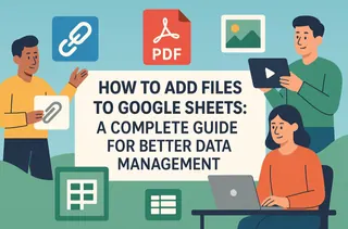How to Add Files to Google Sheets: A Complete Guide for Better Data Management